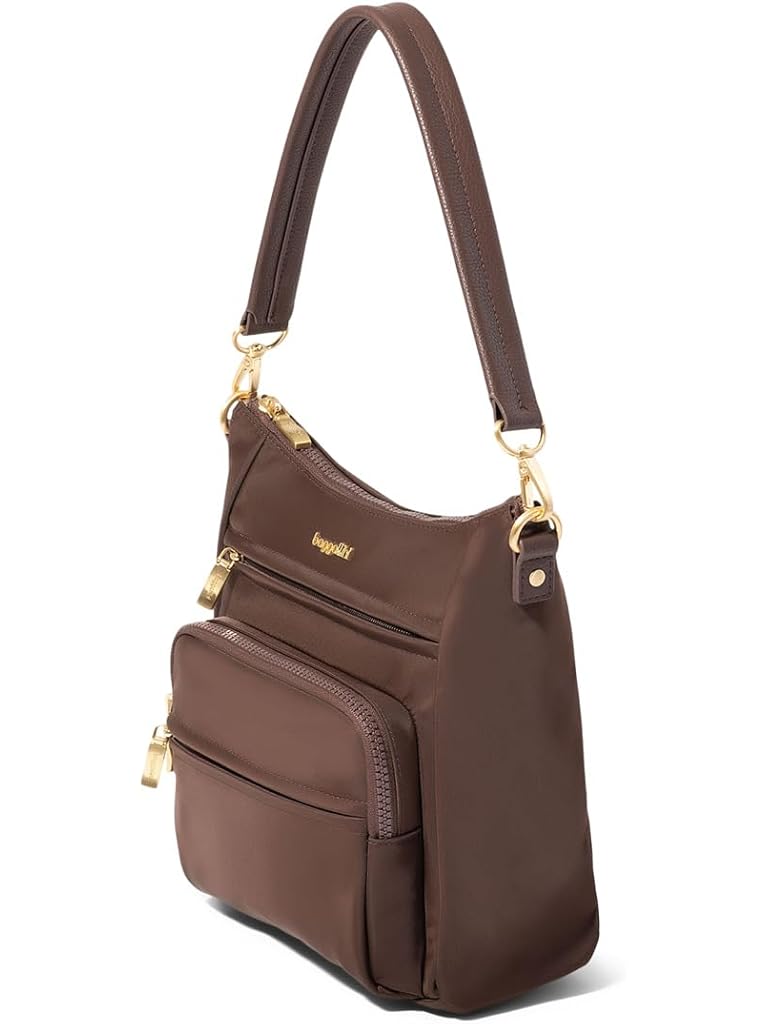 Brown Baggallini Nolita Convertible Crossbody