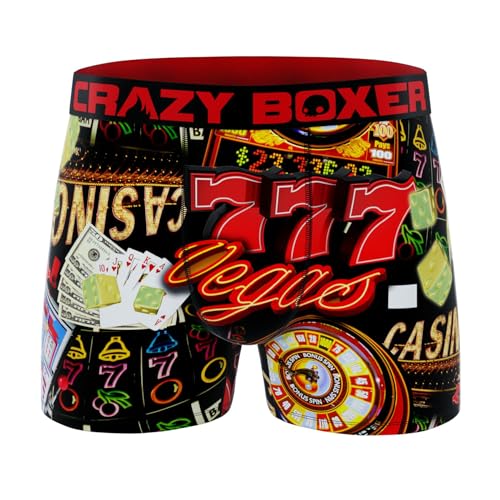 CRAZYBOXER Men's Underwear Resistant Freedom of movement Boxer Brief (3 PACK)2