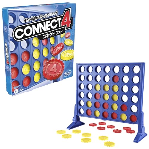 Connect 4 Strategy Board Game, Games for Kids Aged 6+, 4 in a Row