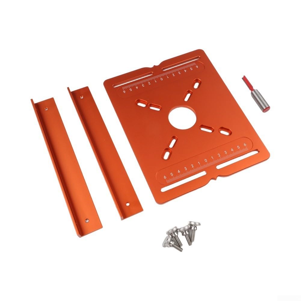 Guide Défonçeuse pour aluminium 210x168mm Double Échelle Précision(Regular double-edged)