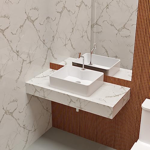 Cuba Para Banheiro Apoio Lavabo Pia Retangular 47x36cm Diamante Beltempo