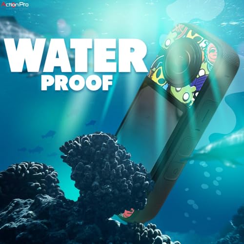 Image of Action Pro Camera Waterproof Skin Compatible with Insta360 X3 Action Camera (Multicolor 6)