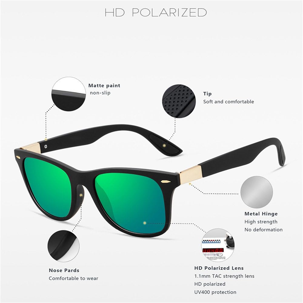 Okulary przeciwsłoneczne unisex, outdoorowe, podróżne, uliczne, do jazdy samochodem, wędkarstwa, modne, polaryzacyjne, z ochroną UV i powłoką fotochromową