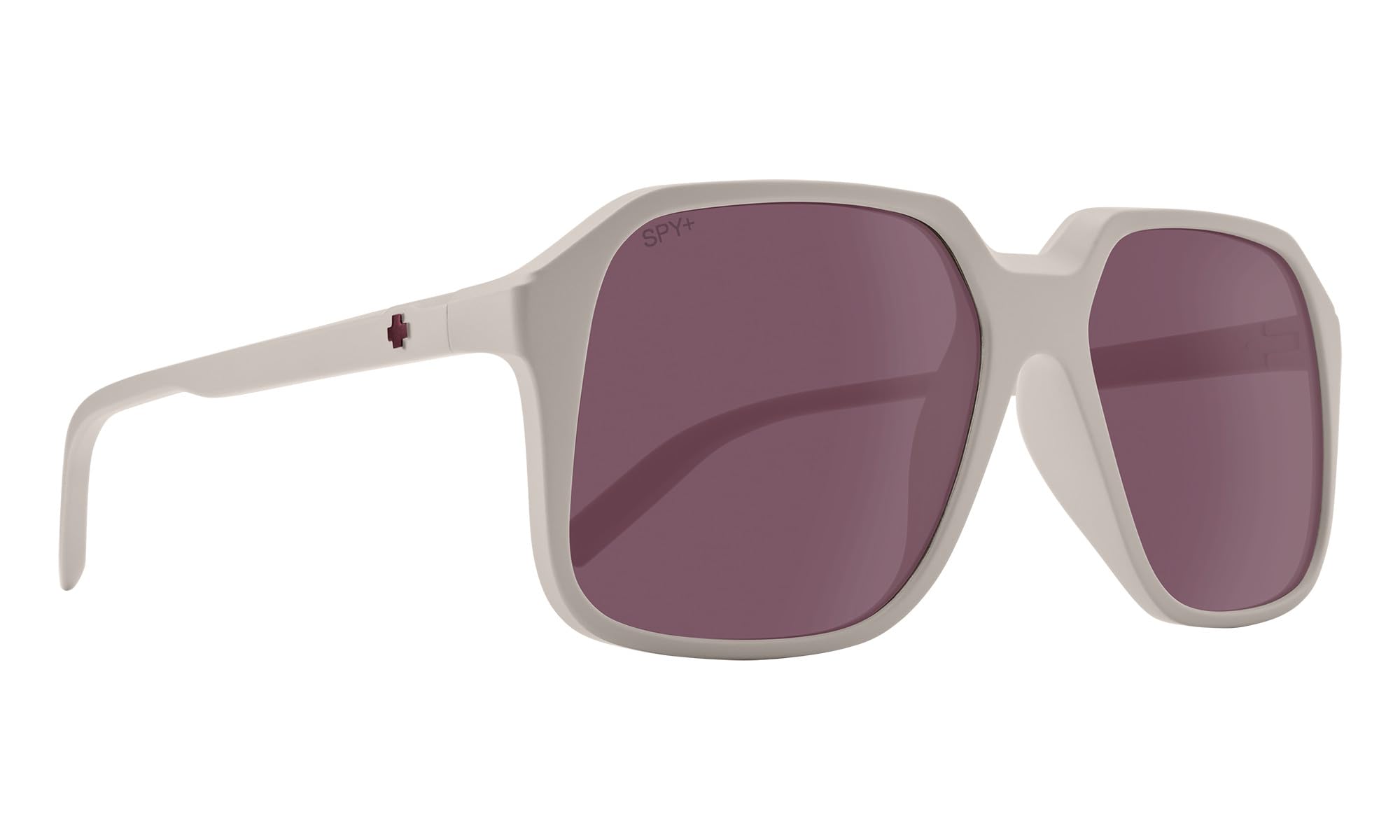 SPY Optic Hot Spot, Rectangular Aviator Sunglasses, Color and Contrast Enhancing Lenses