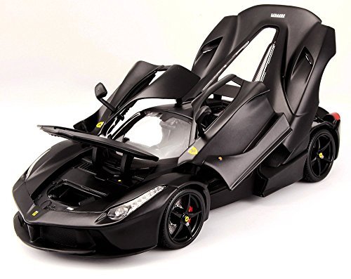 Ferrari LaFerrari F70 Matt Black Signature Series 1/18 by Bburago 16901