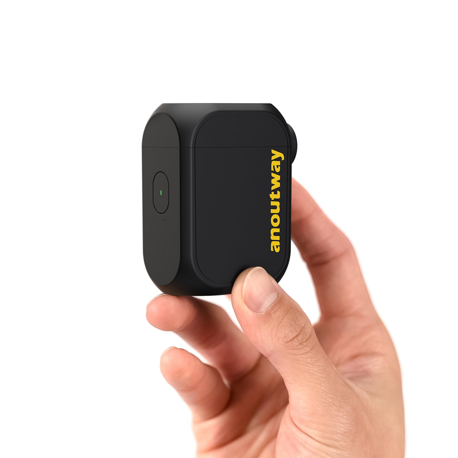 anoutway Tiny E-Pump pompa per bicicletta, mini pompa per pneumatici da bicicletta portatile, spegnimento automatico, pompa per bicicletta elettrica MAX 120 PSI per valvola Schrader e Presta AT1