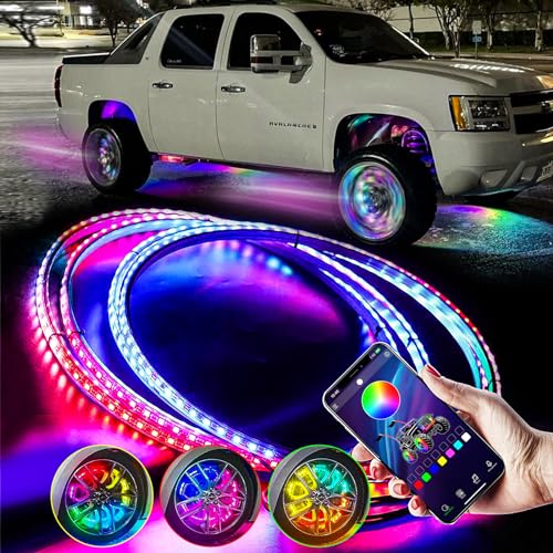 Forten Kingdom Dream Chasing Flow Color LED Tires Lights Car Truck 17