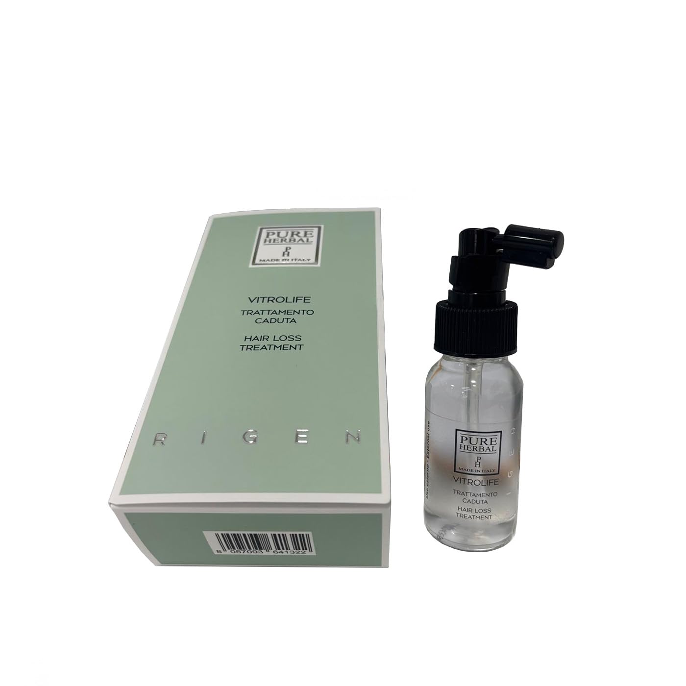 Pure Herbal Trattamento Anti Caduta Capelli 60 ml - Profumo Erbare - Unisex Adulti