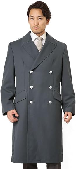 Amazon | 実物 ドイツ軍グレーオーバーコート/ミリタリー 放出品 ジャケット | コート・ジャケット 通販