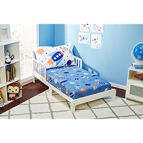 Everyday Kids Outer Space Toddler Sheet Set Cover