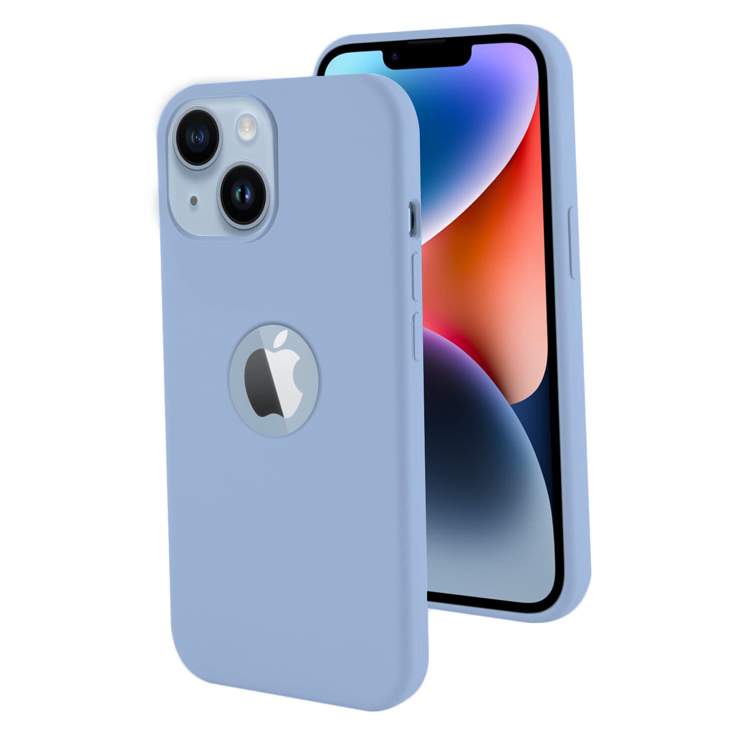 VONZEE Liquid Silicone Soft Back Cover for iPhone 14 Plus Case, Shockproof Slim Camera & Full Body Protection Non Yellowing Cover with Microfiber Lining & Logo Cut (6.7 Inch) -Official Blue (B0BMG8YC7S) Amazon Price History, Amazon Price Tracker
