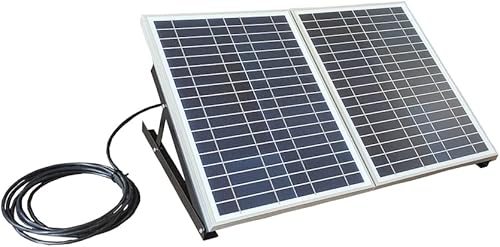 Miniatura 4 de Generic Ventilador de techo solar (56 pulgadas) sin soportes de montaje para panel solar