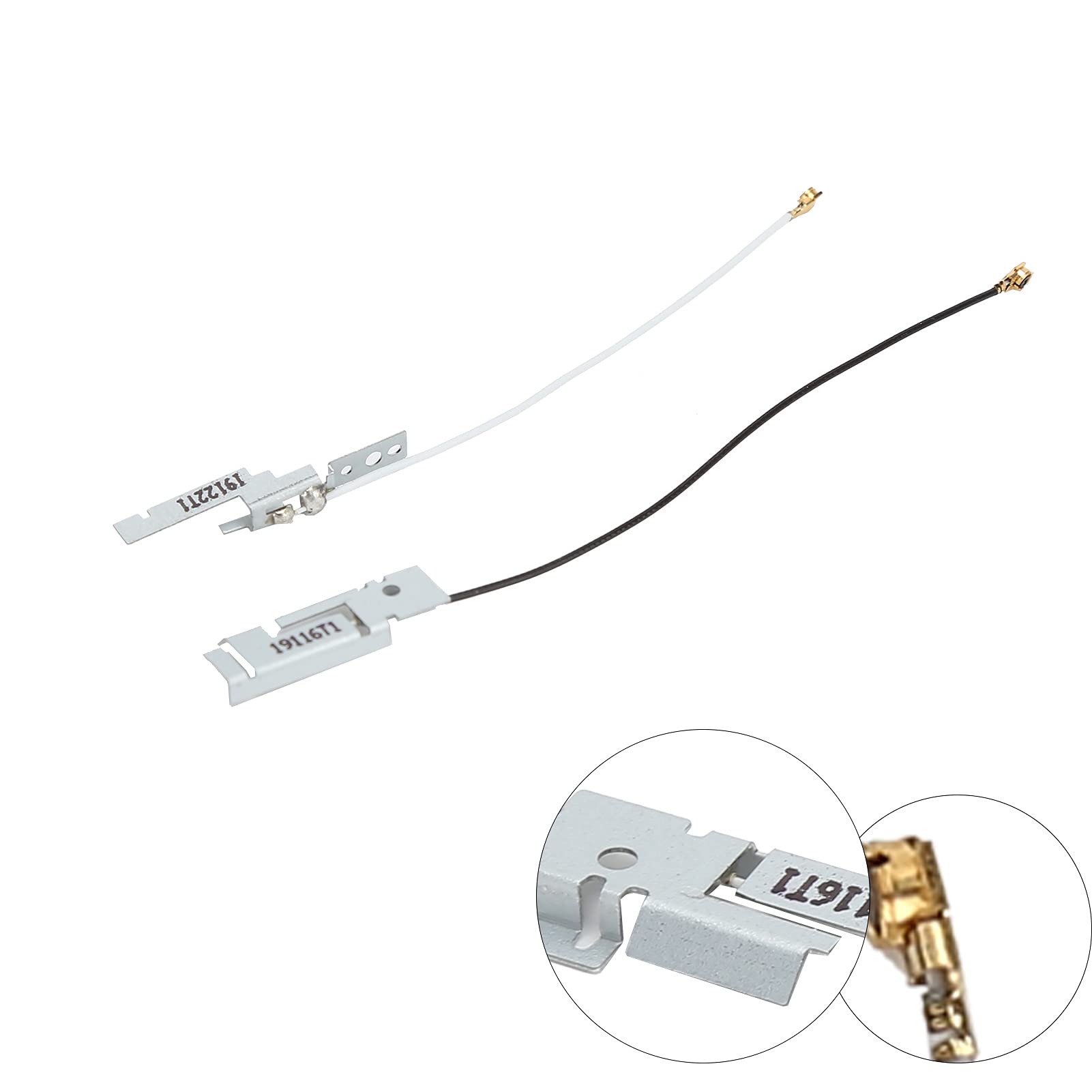 1 Paire D'antennes de Remplacement pour Les Pièces de Rechange pour Lite, avec Feuille de Fer, Câble Flexible D'antenne WiFi pour Lite NSL