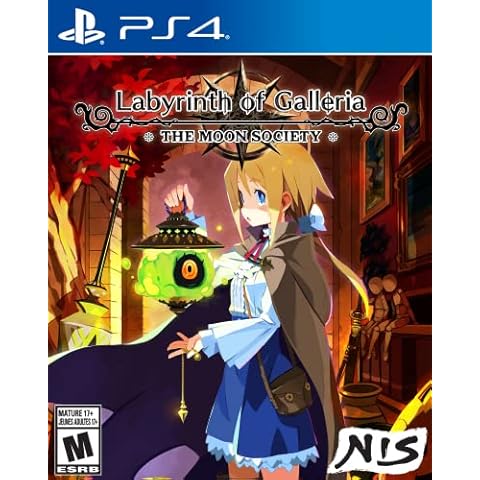 Labyrinth of Galleria: The Moon Society - PlayStation 4 Cover
