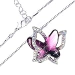 Kshcf-Butterfly-Crystal-Necklace-Chain-Pendant-Necklace-Cute-Sweater-Chain-Double-Butterflies-Pendant-Birthday-Gifts-for-Women