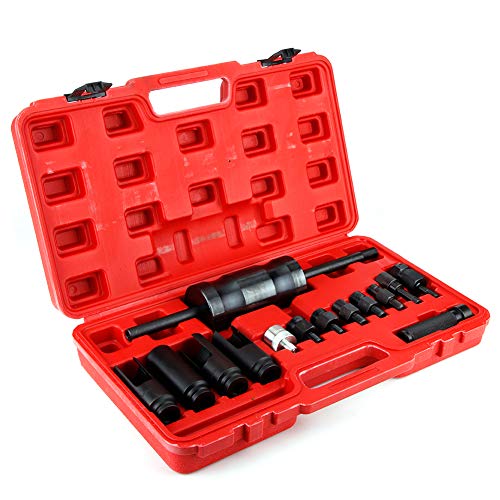 14 stks Brandstofinjector Extractor Remover Common Rail Adapter Puller Slide Hammer Reparatie Tool Common Rail Puller - Image 3