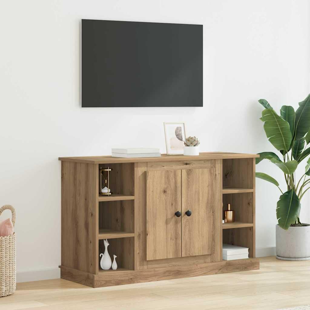 Aparador de madera de roble Artisan contra el desorden en casa mueble rustico facil de limpiar