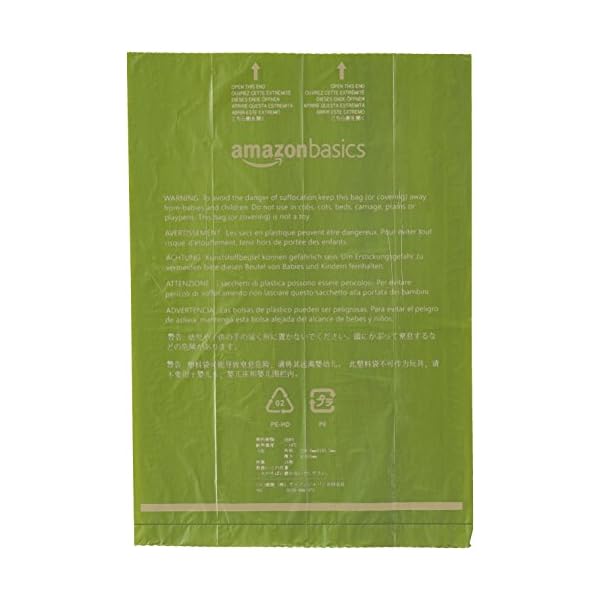 Amazon Basics Scented Dog Poop Bags Bags with Dispenser and Leash Clip, 9 x 13 Inches, Brazilian Mango Scented – 270 Count (18 Rolls) Amazon Basics Scented Dog Poop Bags Bags with Dispenser and Leash Clip, 9 x 13 Inches, Brazilian Mango Scented – 270 Count (18 Rolls)