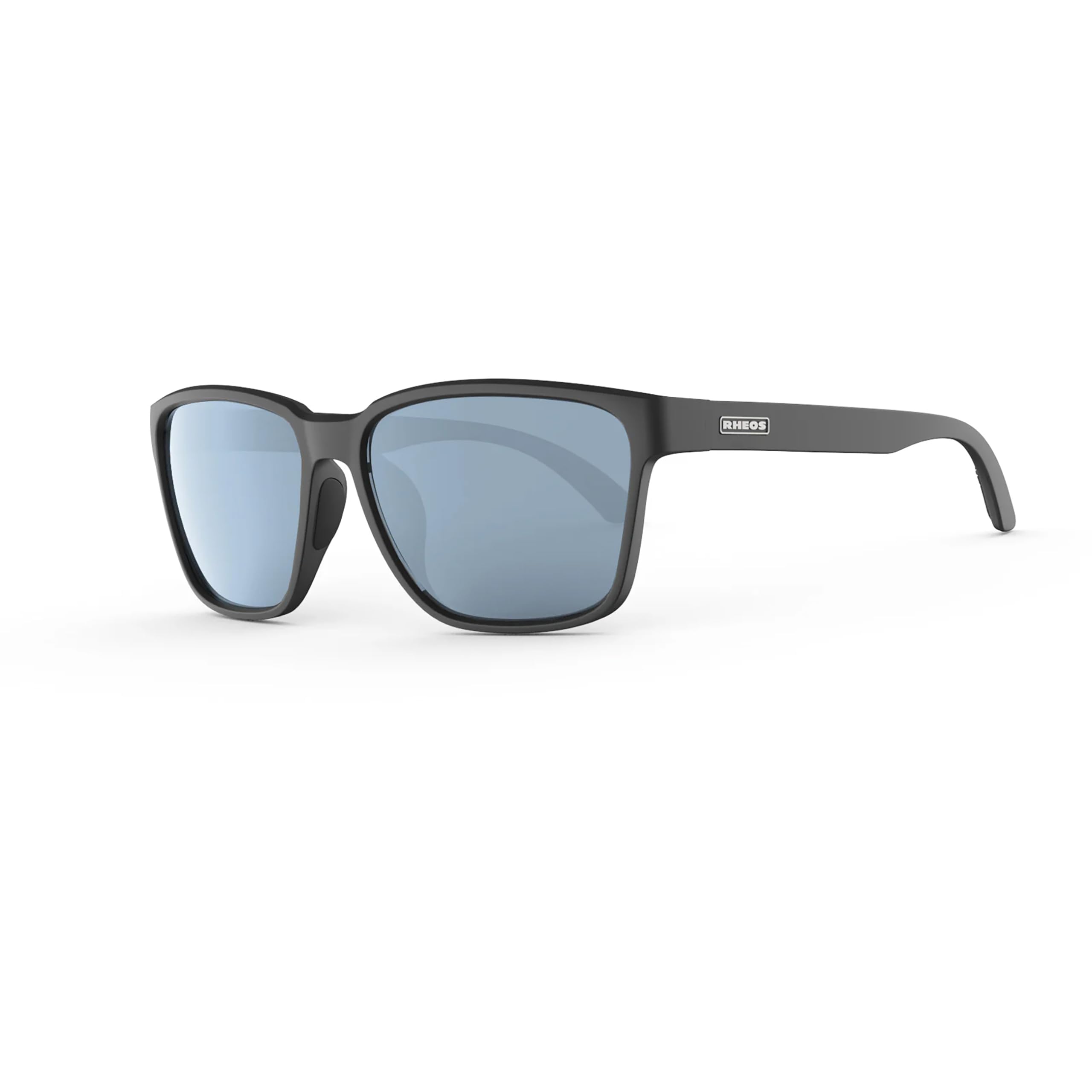 RheosMutiny | Gunmetal Caddie Slate | Floating Non-Polarized Rectangular Sunglasses | 100% UV Protection | Golf & Water Sport Sunglasses | Anti-Glare | Adult Unisex Classic Style