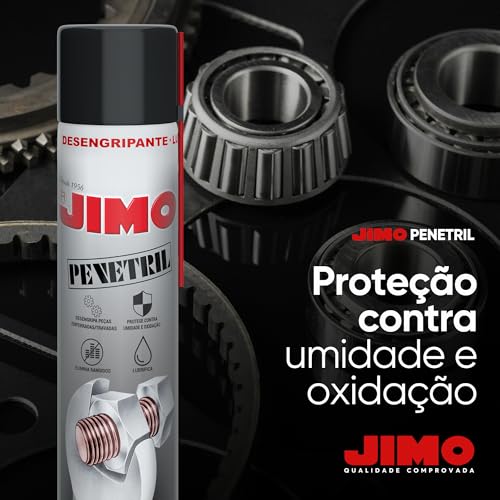 JIMO Penetril Lubrificante para Motores Parafusos Ferramentas Penetra Lubrifica e Protege Aerossol 4