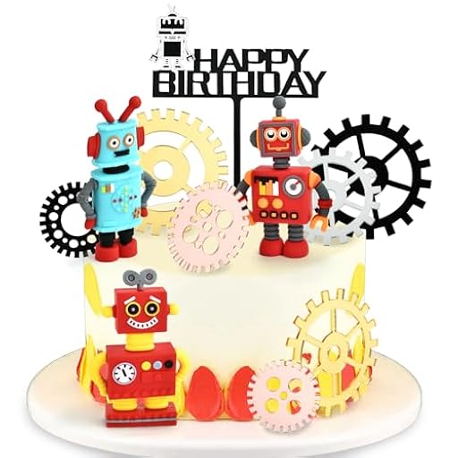 Robot Tartas Decoracion, 11 Piezas Tartas Topper Robot, Cumpleaños Tartas Decoración Robot, Robot Pastel Topper, Cupcake Decoracion Robot, Cupcake Topper Robot, Decoración Pastel Robot | Ya disponible en tu tienda friki favorita! En mundofriki.es! Robot Tartas Decoracion, 11 Piezas Tartas Topper Robot, Cumpleaños Tartas Decoración Robot, Robot Pastel Topper, Cupcake Decoracion Robot, Cupcake Topper Robot, Decoración Pastel Robot | Ya disponible en tu tienda friki favorita! En mundofriki.es!