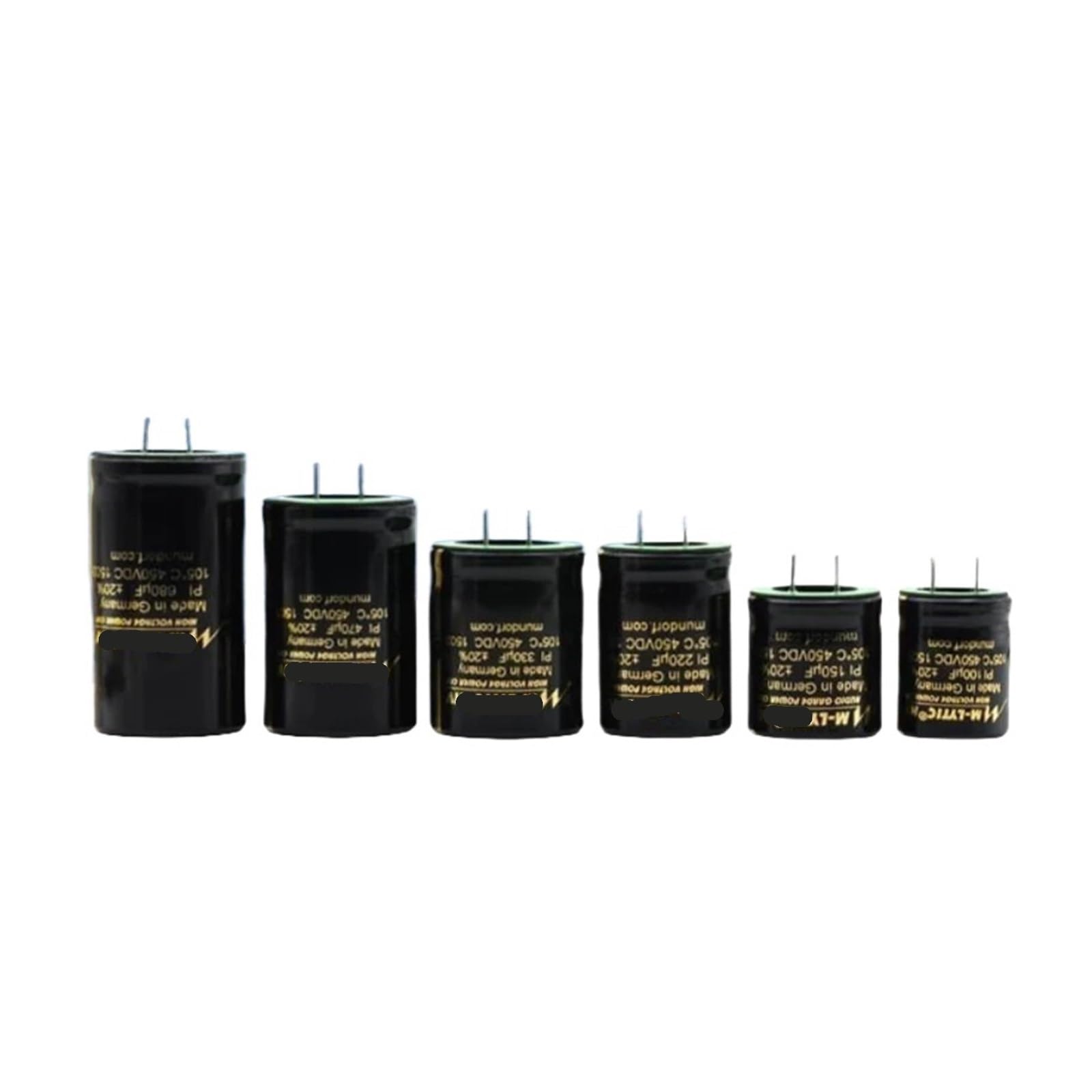 LEOTNNDQ 1PCS 450V 22UF 47UF 100UF 150UF 220UF 330UF 470UF 680UF 450V electrolytic capacitor(150uf 450v)