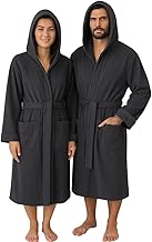 Betz Bademantel Frottee mit Kapuze für Herren und Damen 100% Baumwolle Saunabademantel - langer Bademantel - Saunamantel - BERLIN