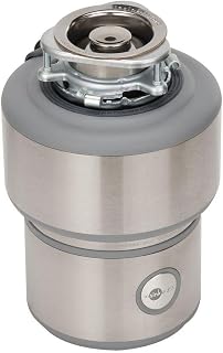 InSinkErator Evolution Excel 1.0 HP Garbage Disposal - Quietest 3-Stage MultiGrind, Stainless Steel, Septic Safe