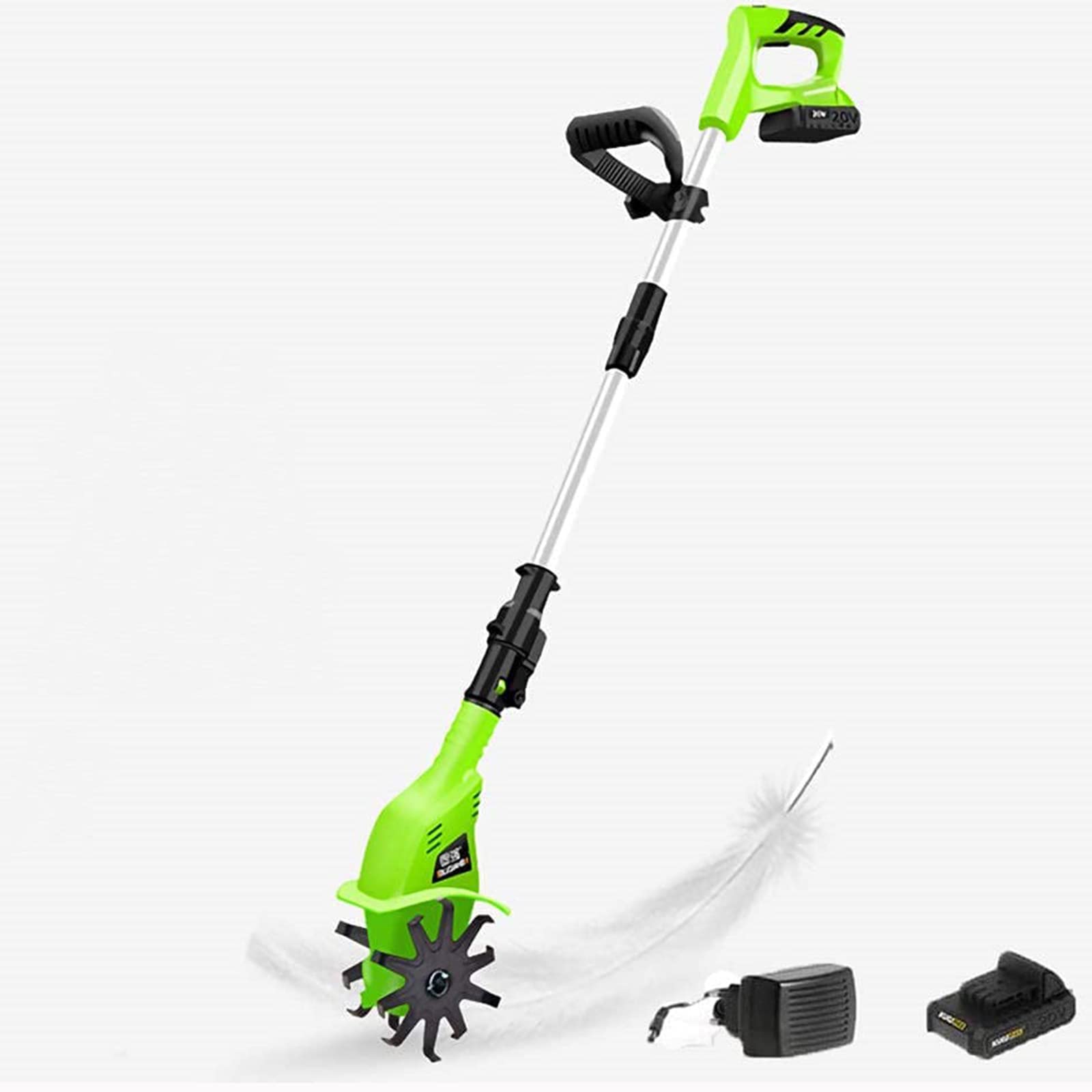 Buy ZJDYDY Cordless Rotavator,Handheld Electric Garden Tiller Rotavator