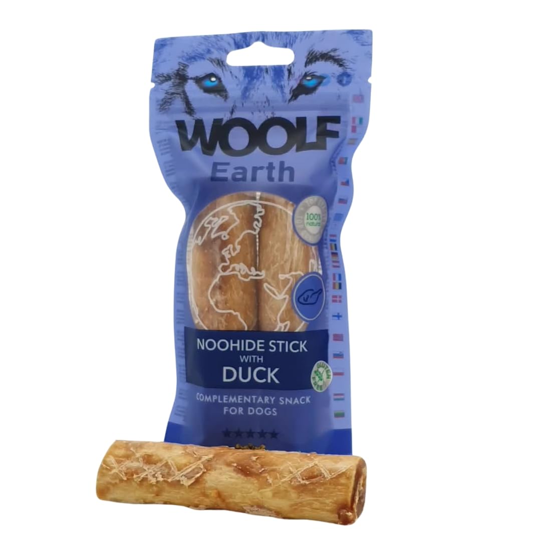 Pack 10x85g - Snacks Naturales Perros - Premios Salud Articular - Dog Treats Alta Digestibilidad - Sin Cuero Crudo Sin Cereales - Colágeno Perros Articulaciones - Proteína L Pato