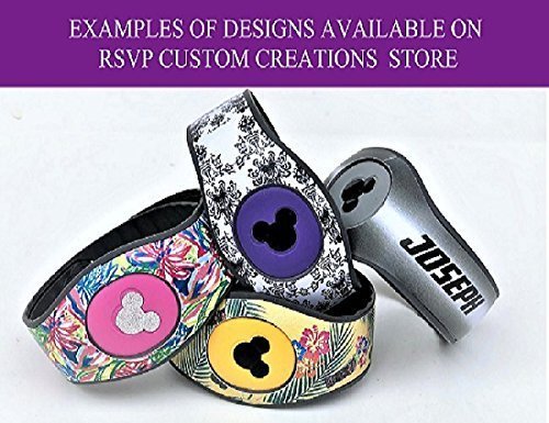 Miniatura 3 de Vinyl Skin Decal Wrap Sticker Cover for the MagicBand 2 Magic Band 2 Princess Collage