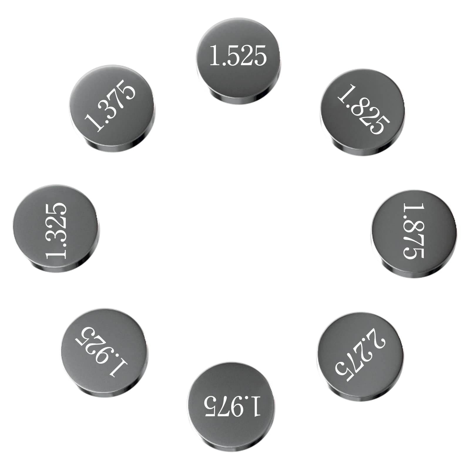 AHL 7.48mm 46pcs 1.225-3.475mm kit valve shim pastilles soupapes pour KLX300R 1997-2005