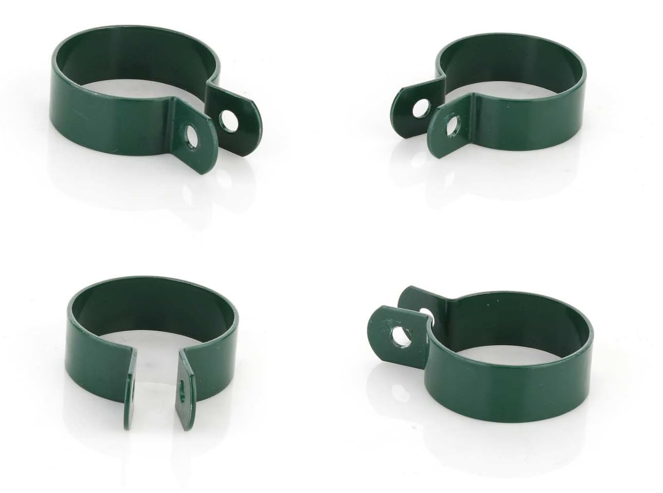 Fascetta Terminale Per Pali Recinzione 60x60 Mm Verde RAL 6005 - 1 Pezzo