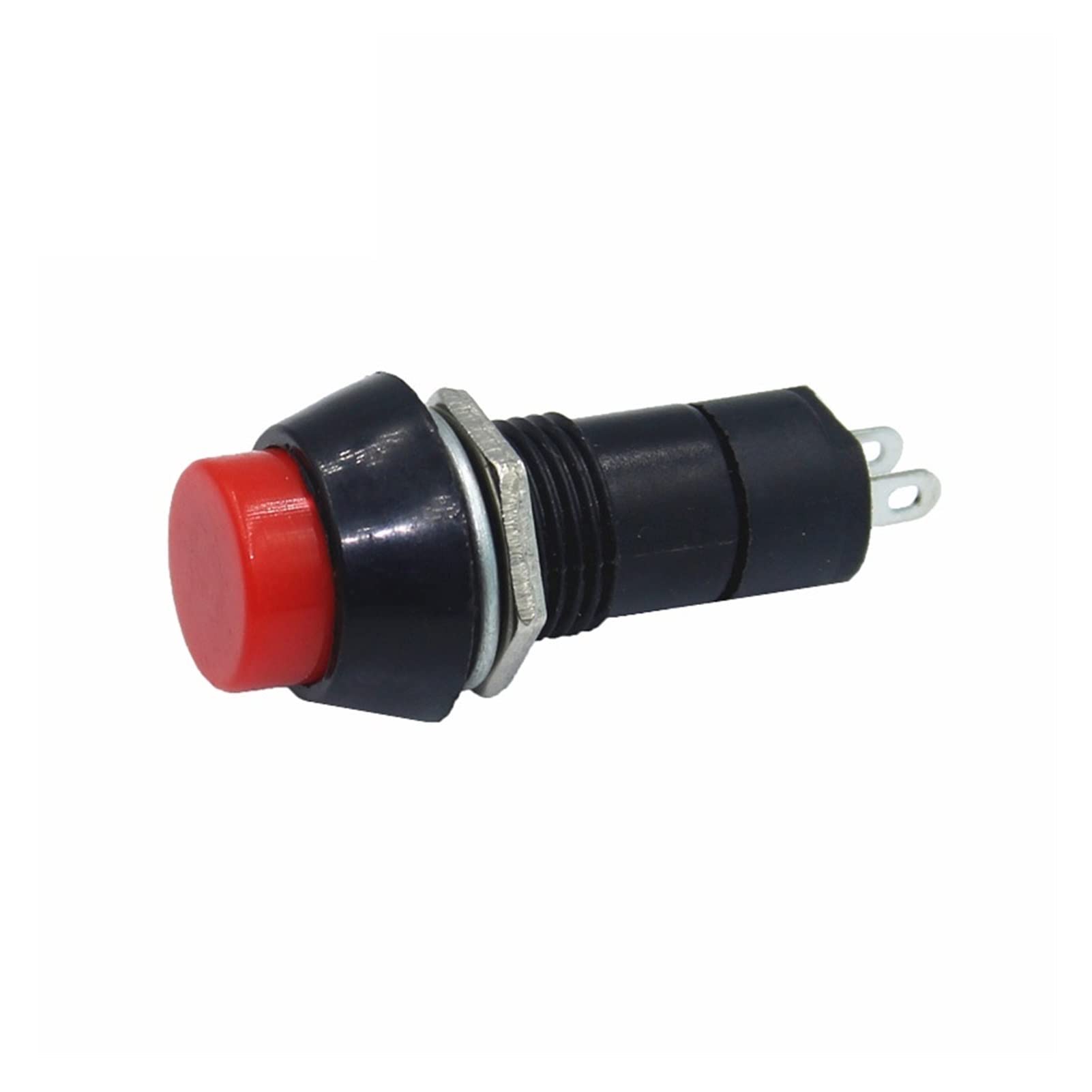 FQJYXWEWL Replacement Parts Micro Switch 100pcs PBS-11A 12mm self-Locking Push Button Switch Latching Switchs 1A 250V AC 2PIN PBS-11B(3,Momentary)