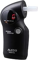 Vista 4 de Conoce tu límite Alcoholímetro profesional ALCO9 TX6010L Probador portátil de alcohol en el aliento de alta precisión