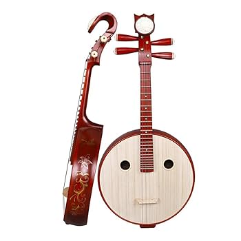 リュート　モロッコ楽器 モロッコの楽器2点セット グンブリ＆リュートセット - 伝統的な
