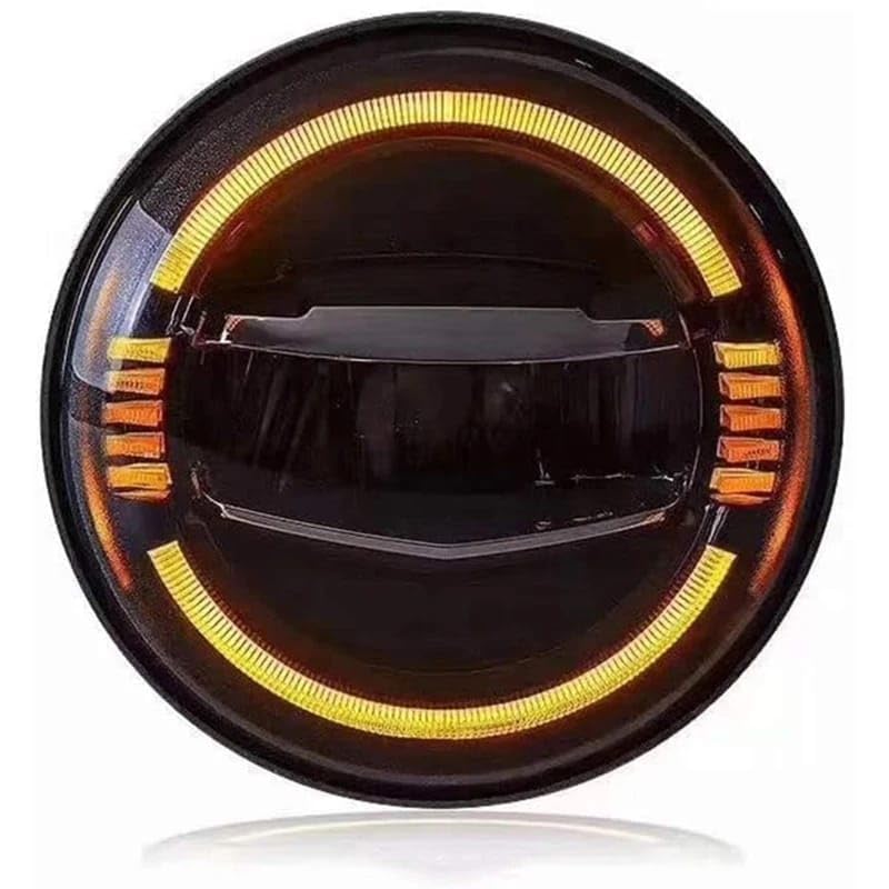 Image of KMH Wrangler Design Head Light For Mahindra Thar (2Nd Gen, Led)