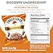 Undercover Snacks Chocolate Quinoa Crisps - Milk Chocolate | 70-Count, Individually Wrapped Crisps | Gluten Free, Nut-Free, Allergen Friendly, Kosher, NOT AIRLINE SIZE