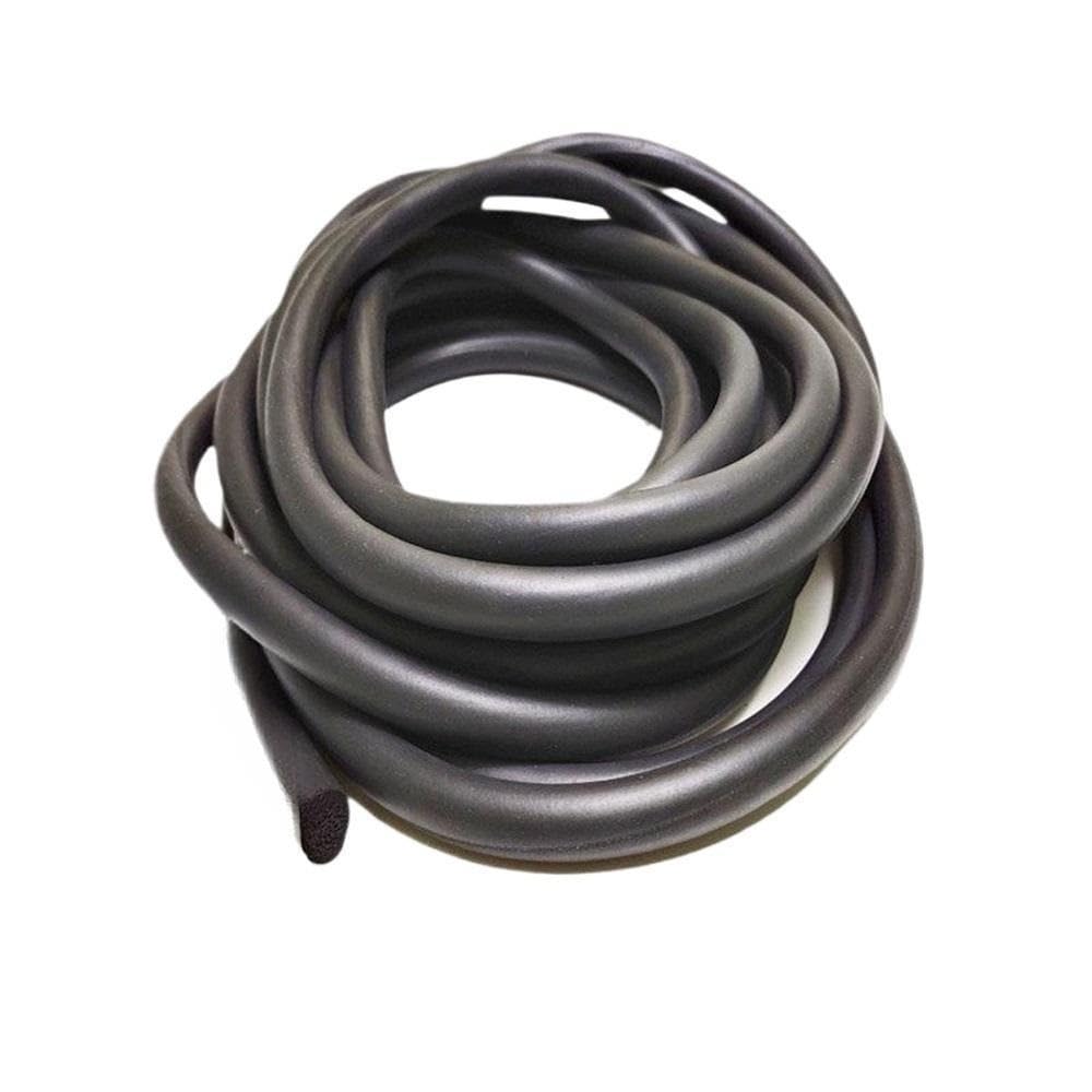 Sealing Rubber Strip 10M Round Sponge Wire Black Foam Rubber, Diameter 2-10mm Weather Stripping, EPDM Gasket Seal Panel 1 piece(3mm)
