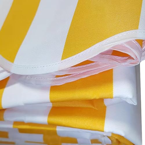 Tissu de remplacement pour auvent rétractable 6x3m en polyester imperméable - 5