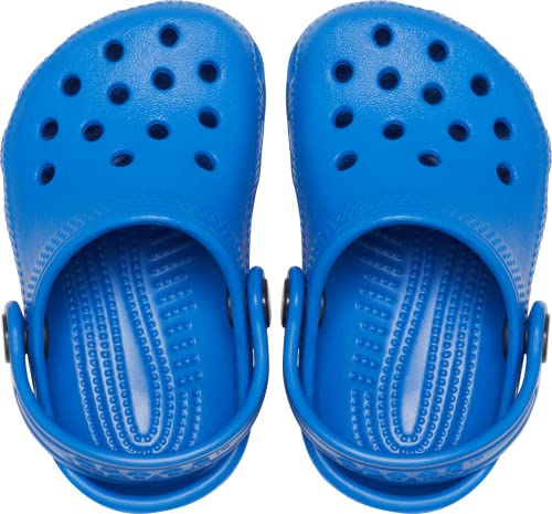 Crocs Classic Littles Clogs |Baby Shoes, Blue Bolt, Us 2-3 Unisex Infant #TOP3
