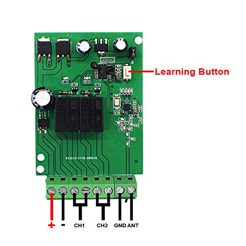 Récepteur compatible télécommande d'été pour un accès garage fluide