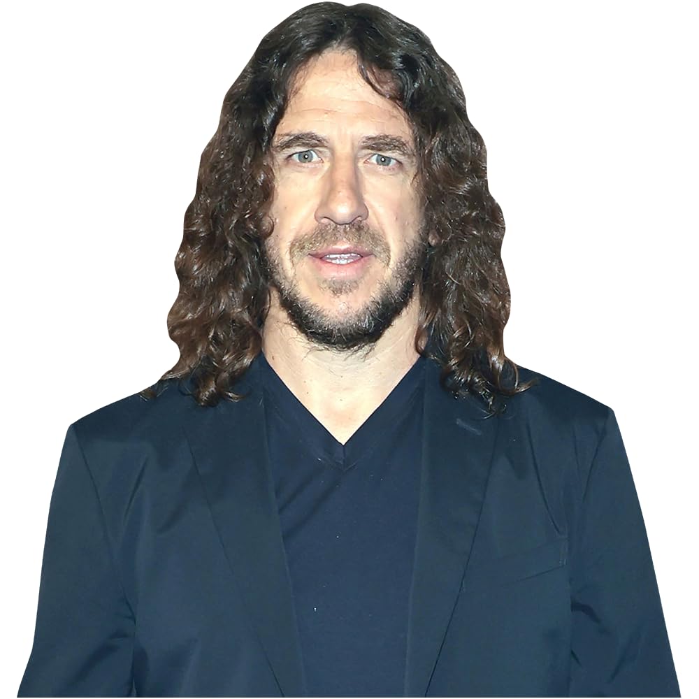Celebrity Cutouts Lifelike Carles Puyol (Suit) Half Body Buddy Cutout