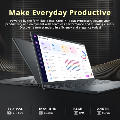 Dell Inspiron 15 3530 Laptop 15.6" FHD Táctil Core i7 64GB RAM 2TB SSD miniatura 3