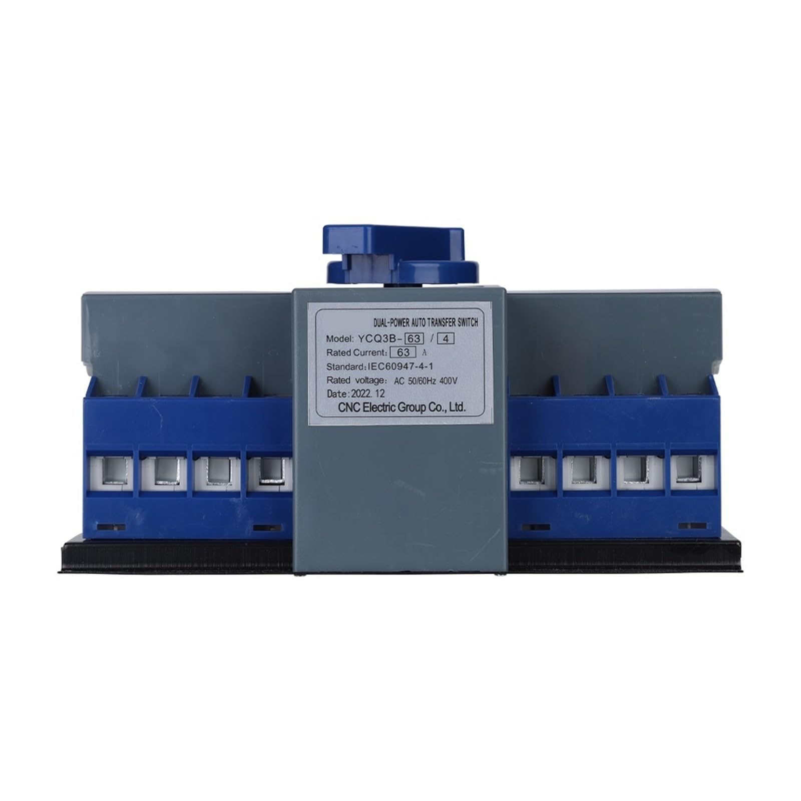 Commutateur de transfert automatique à double puis YCQ3B-63 2P/4P 63A 50/60Hz ATS commutateur de transfert automatique à double alimentation AC230V/400V commutateurs de sélection électriques ( Size :