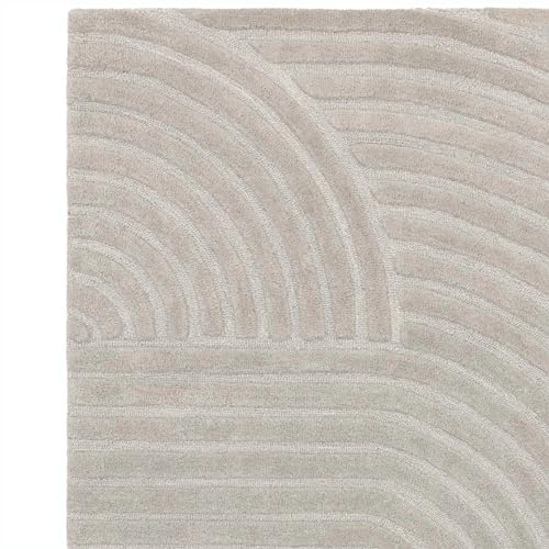 Image of Soft Woolen Modern Collection Tufted Carpet for Living Room Bedroom and Hall Size 8 x 10 Feet Color Multi