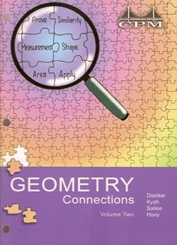 Paperback Geometry Connections (College Preparatory Mathematics, Volume II) Book