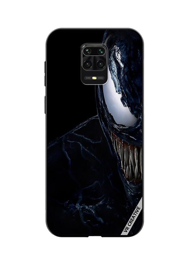 VR CreativeProtective Case Cover For Xiaomi Redmi Note 9S/9 Pro Venom Design Multicolour