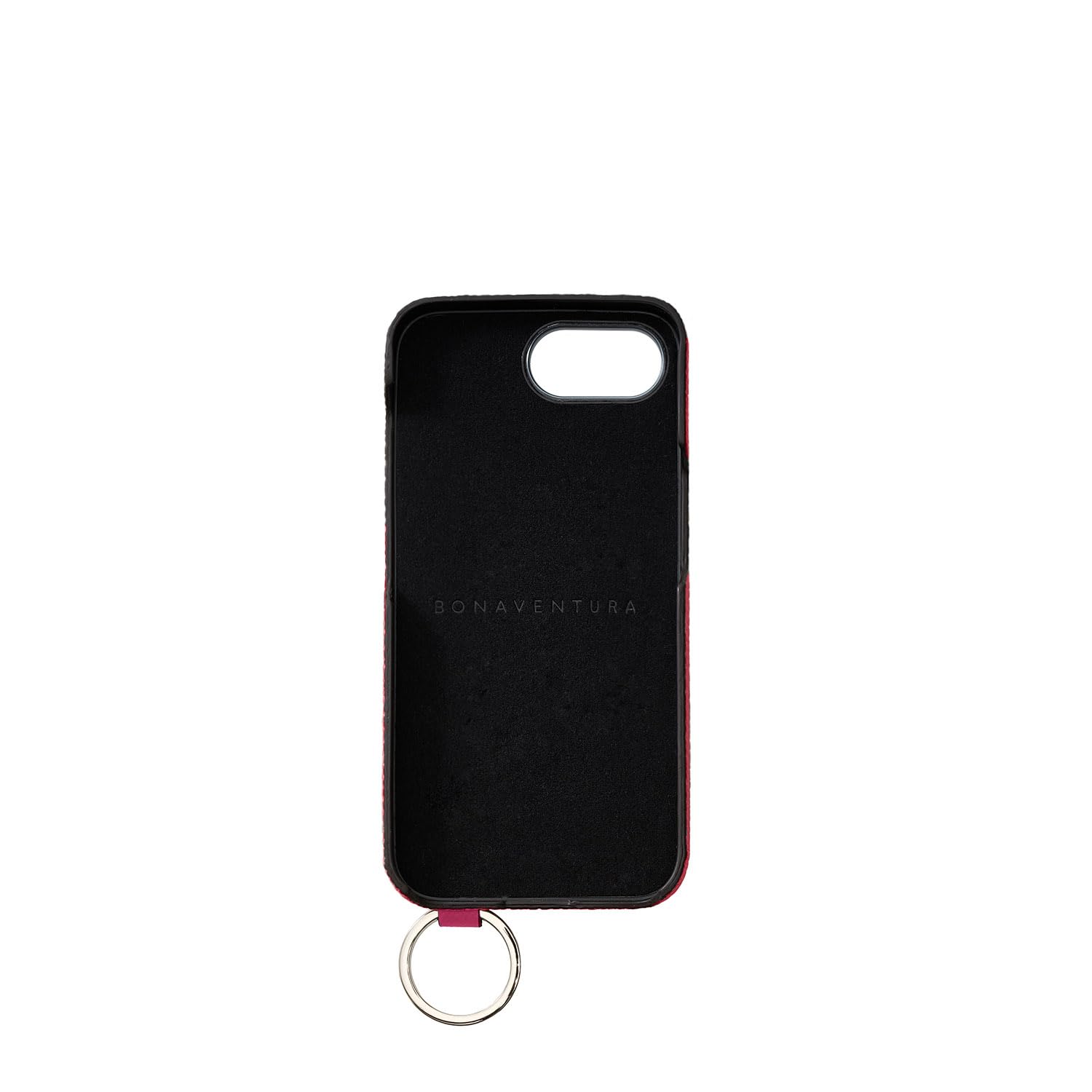 【値下げ】BONAVENTURA　iPhone16e バックカバーケース iPhone 16) ハンドル付き バックカバーケース シュリンクレザー