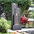 Takamota Modern Outdoor Water Fountain with Lights&Pump, Cascading Waterfall Feature Outdoor, Resin Standing Garden Fountain for Landscaping, Patio, Balconie, Yard Decor, Indoor Water Feature, Grey